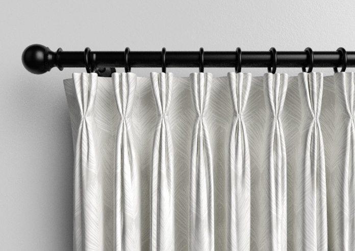 Gentle Palm, Warm Grey - Made to Measure Curtains - Image 11